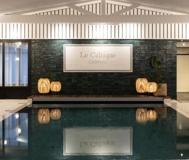 hôtel le Celtique avec piscine intérieure en bretagne